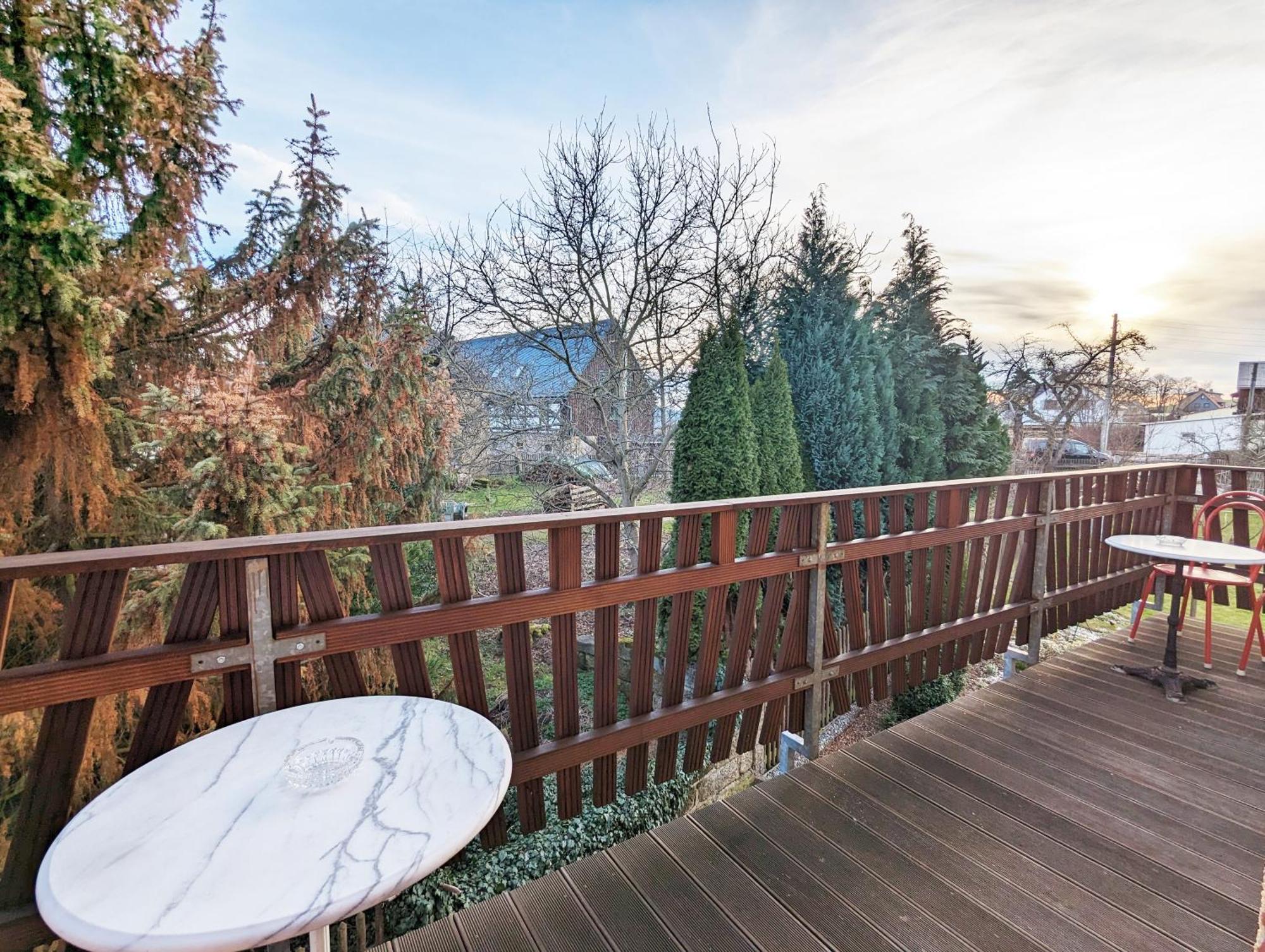 Apartament L9 - Urlaubsmagie - Balkon & Direkt Am Wanderweg Sebnitz Zewnętrze zdjęcie